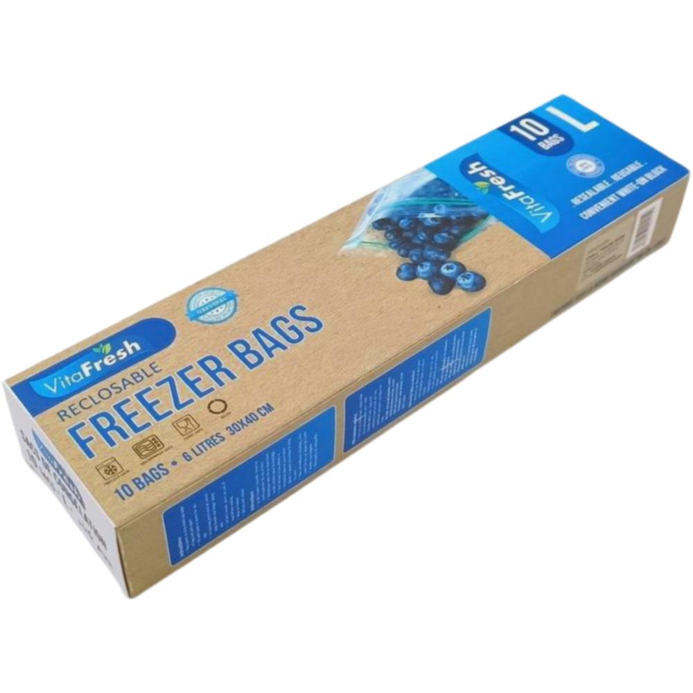 [698172] Sac Congélation Vita Fresh 30x40cm 50 unités 10L.