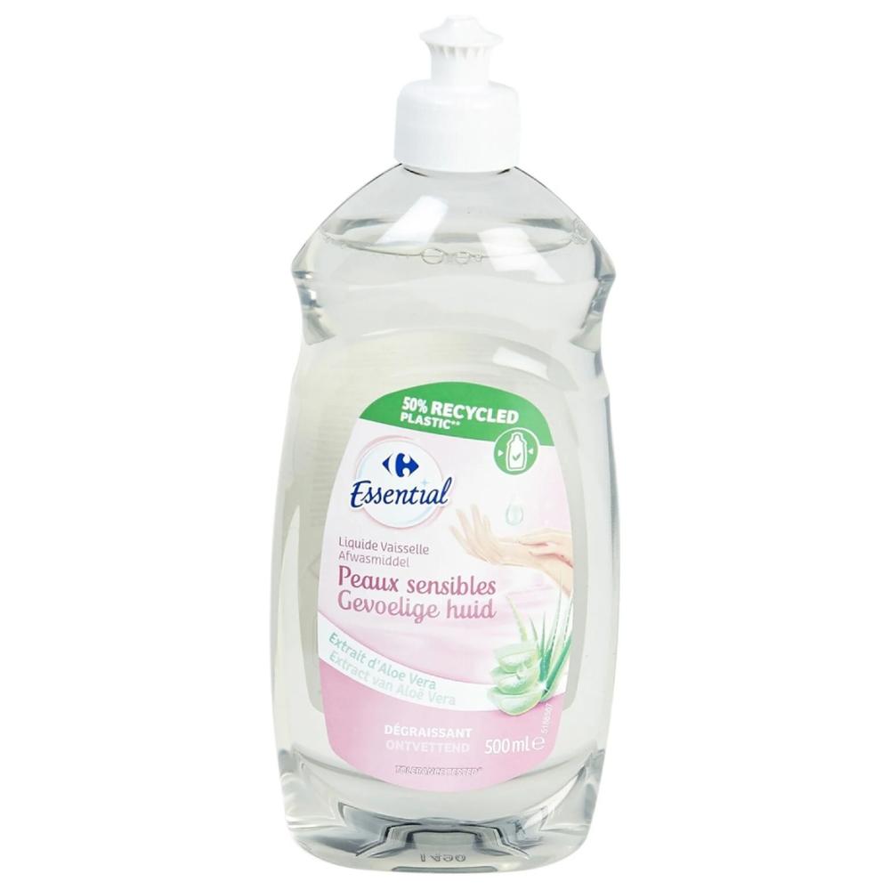 [721490] Liquide Vaisselle Peaux Sensibles Carrefour Essential 500ml