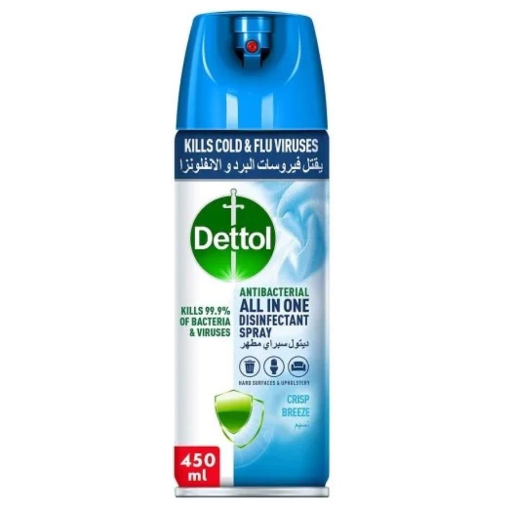 [666849] Désinfectant Spray Crisp Breeze Dettol 450ml