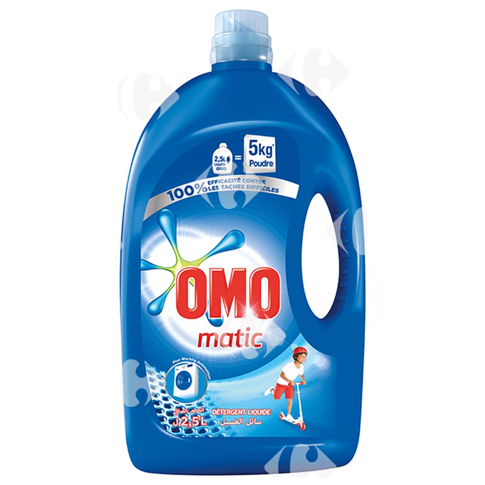 [632468] Détergent Lessive Liquide Omo Matic 2,5L.