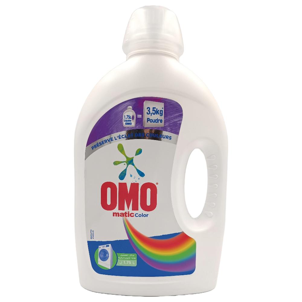 Détergent Lessive Liquide Couleur OMO Matic 1,75L
