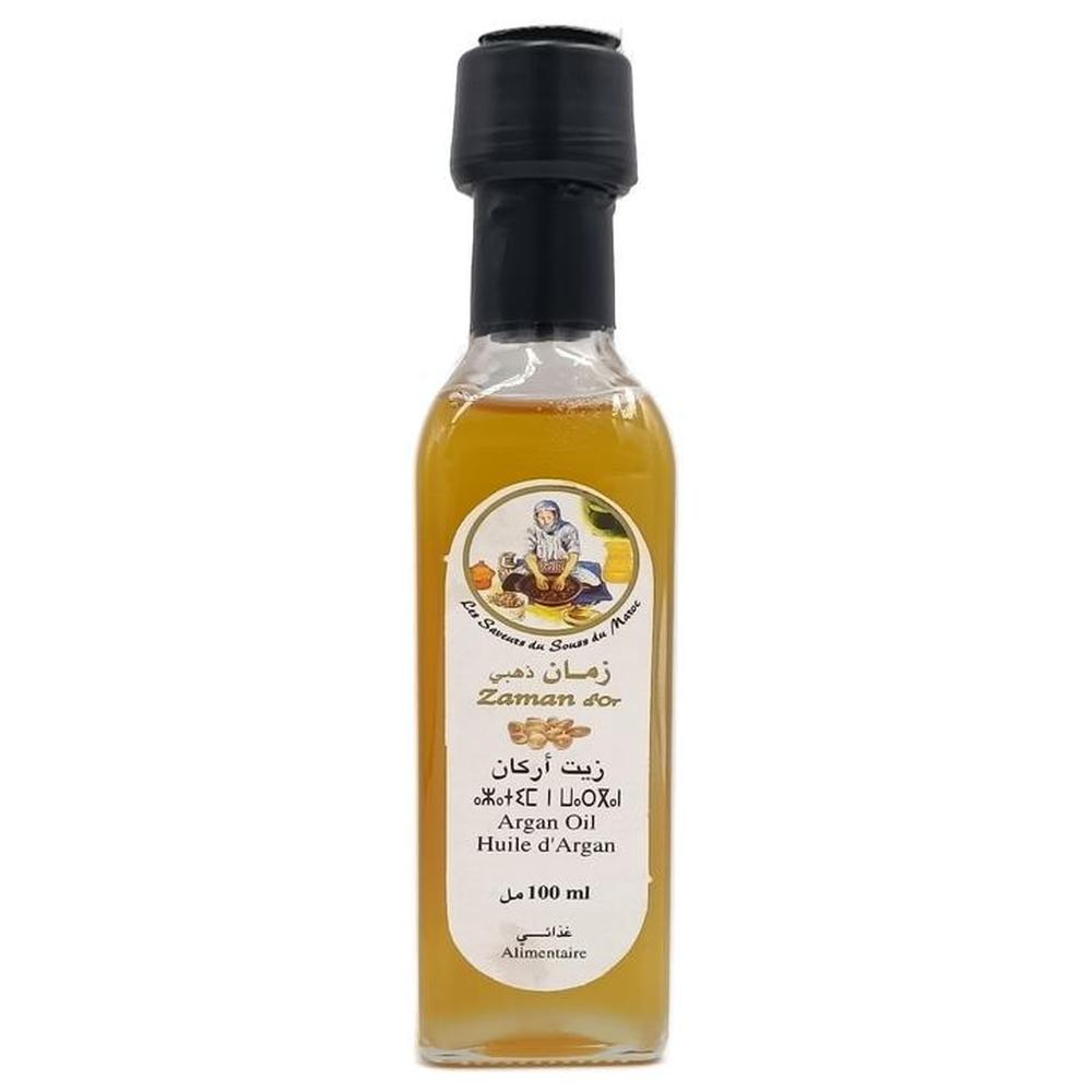 Huile d'Argan Alimentaire Zaman d'Or 100ml.