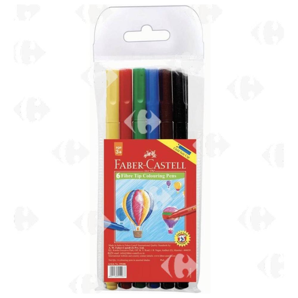 [131285] Feutres Faber Castell 6 unités