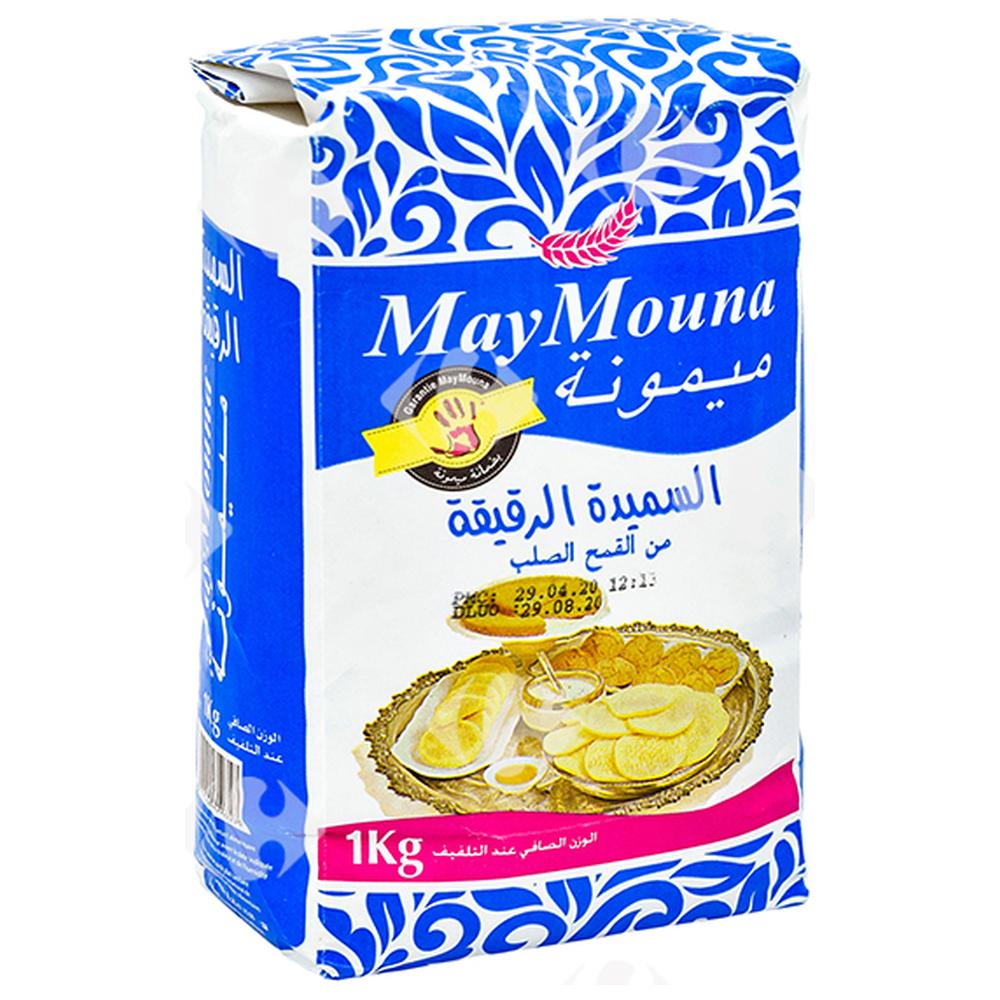 [235490] Semoule Fine Maymouna 1kg.