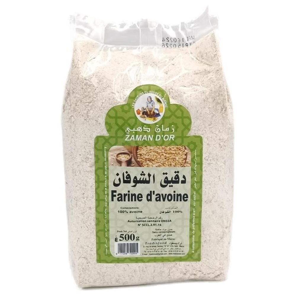 [538568] Farine d'Avoine Zaman d'Or 500g.