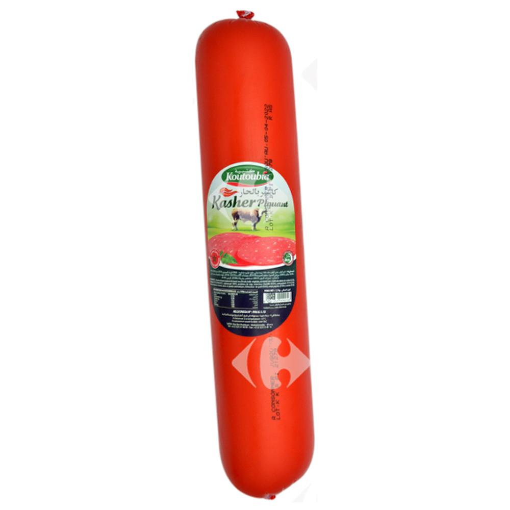 [364544] Kasher de bœuf Piquant - Charcuterie - Koutoubia 100g.