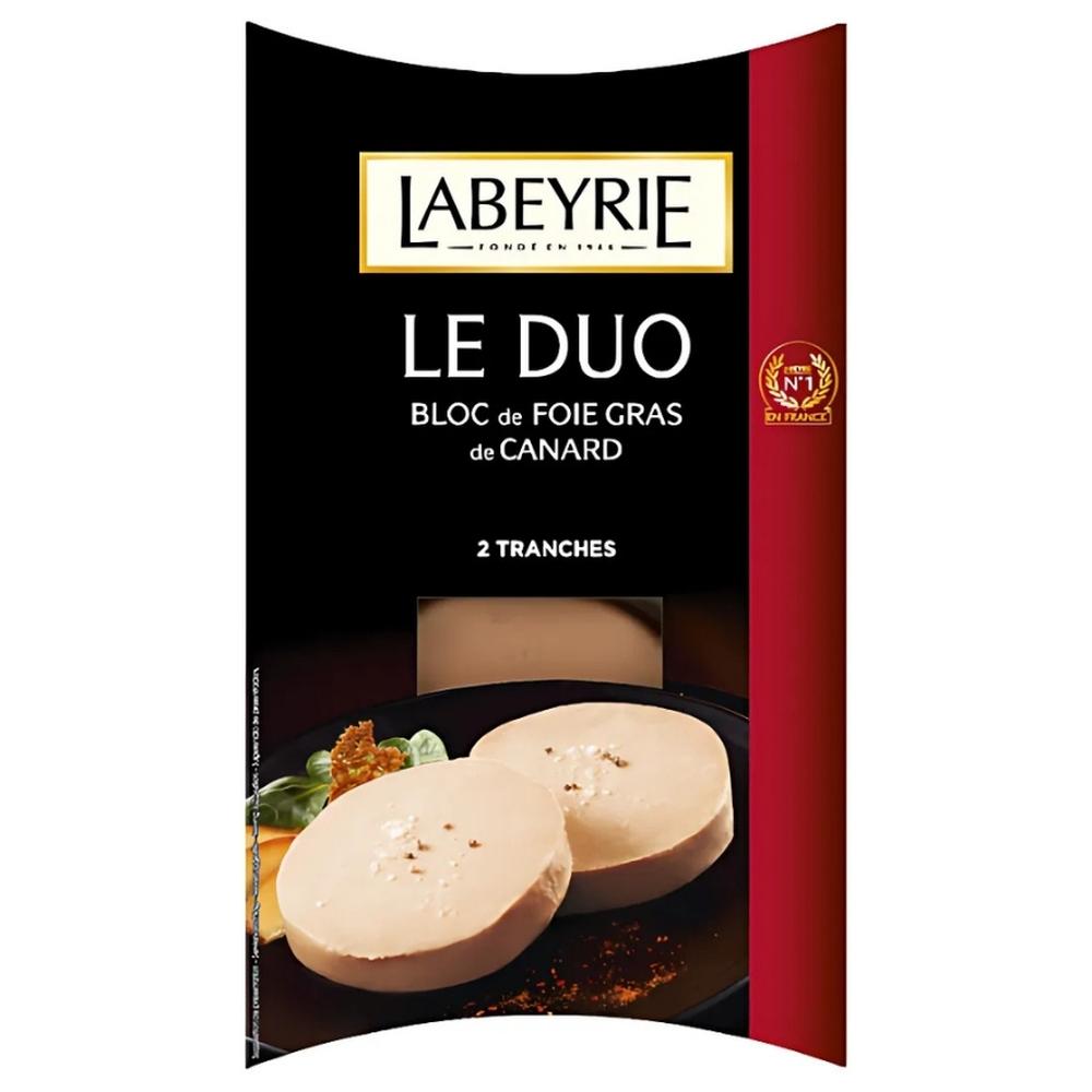 [72638] Foie Gras de Canard Duo 2 tranches Labeyrie 80g