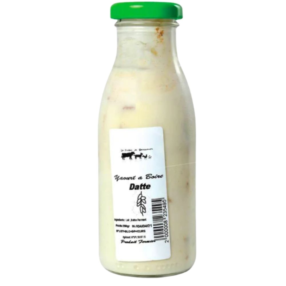 [715596] Yaourt à Boire Nature Ferme de Bouskoura 250 ml