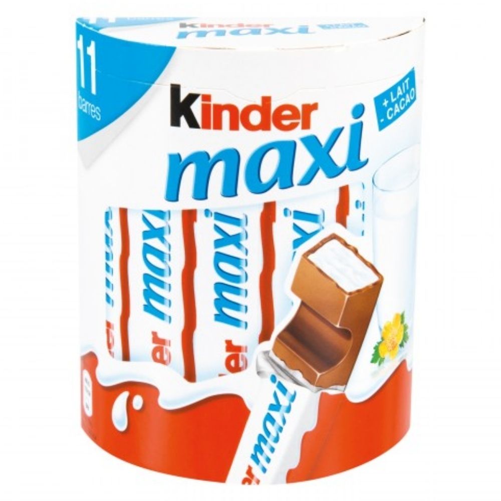 [674375] Pack Barres Chocolatées Kinder Maxi 231 g