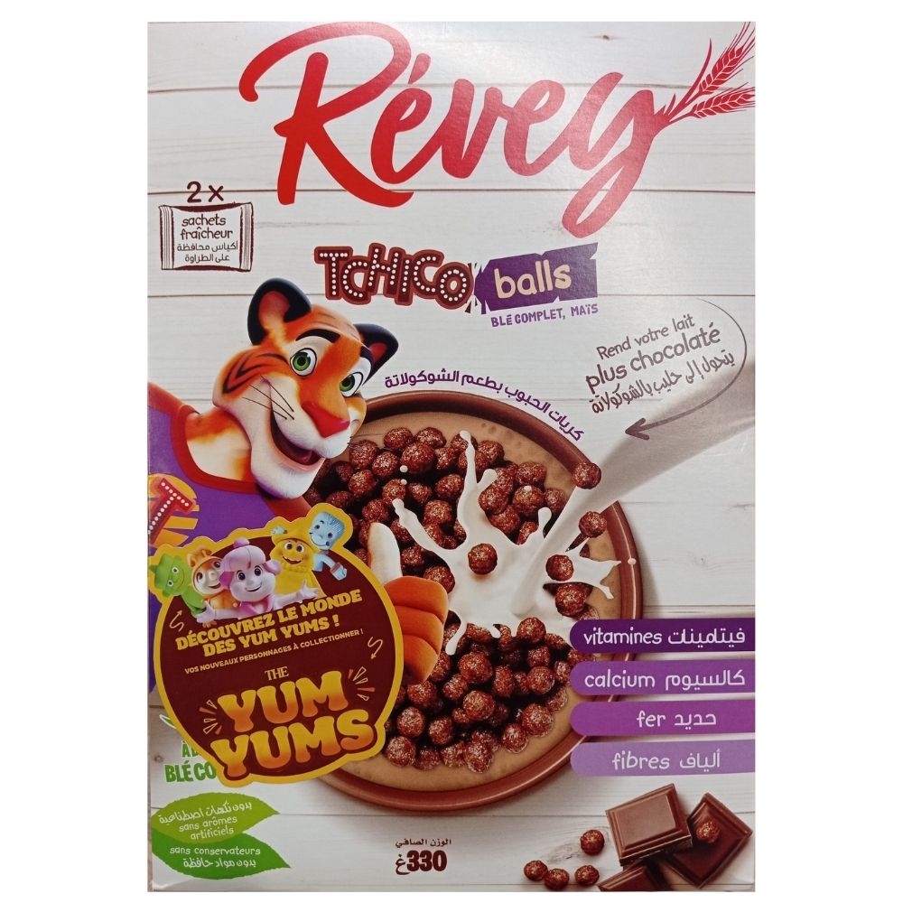 Céréales Tchico Balls Revey 330g