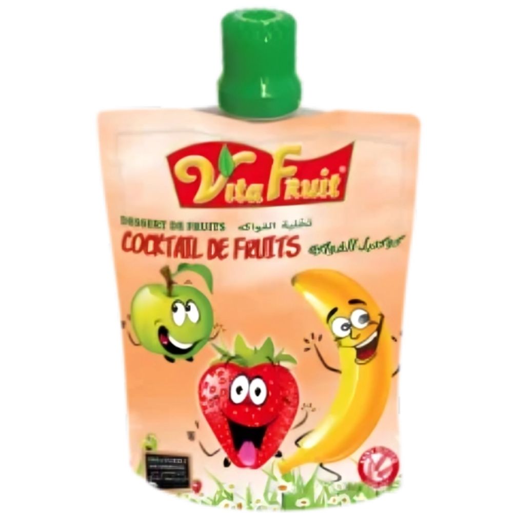 [736004] Gourde Pomme Cocktail Vitafruit 80 G