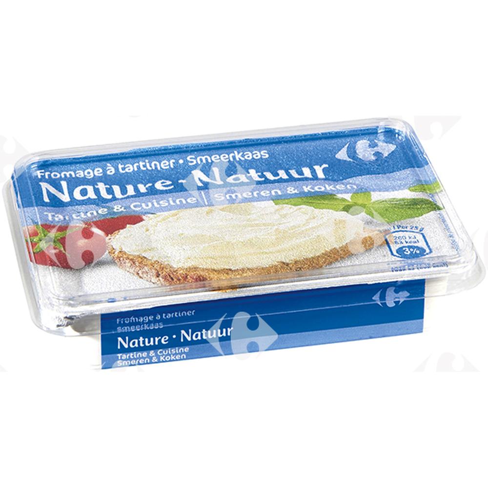 Fromage à Tartiner Nature Carrefour 150g