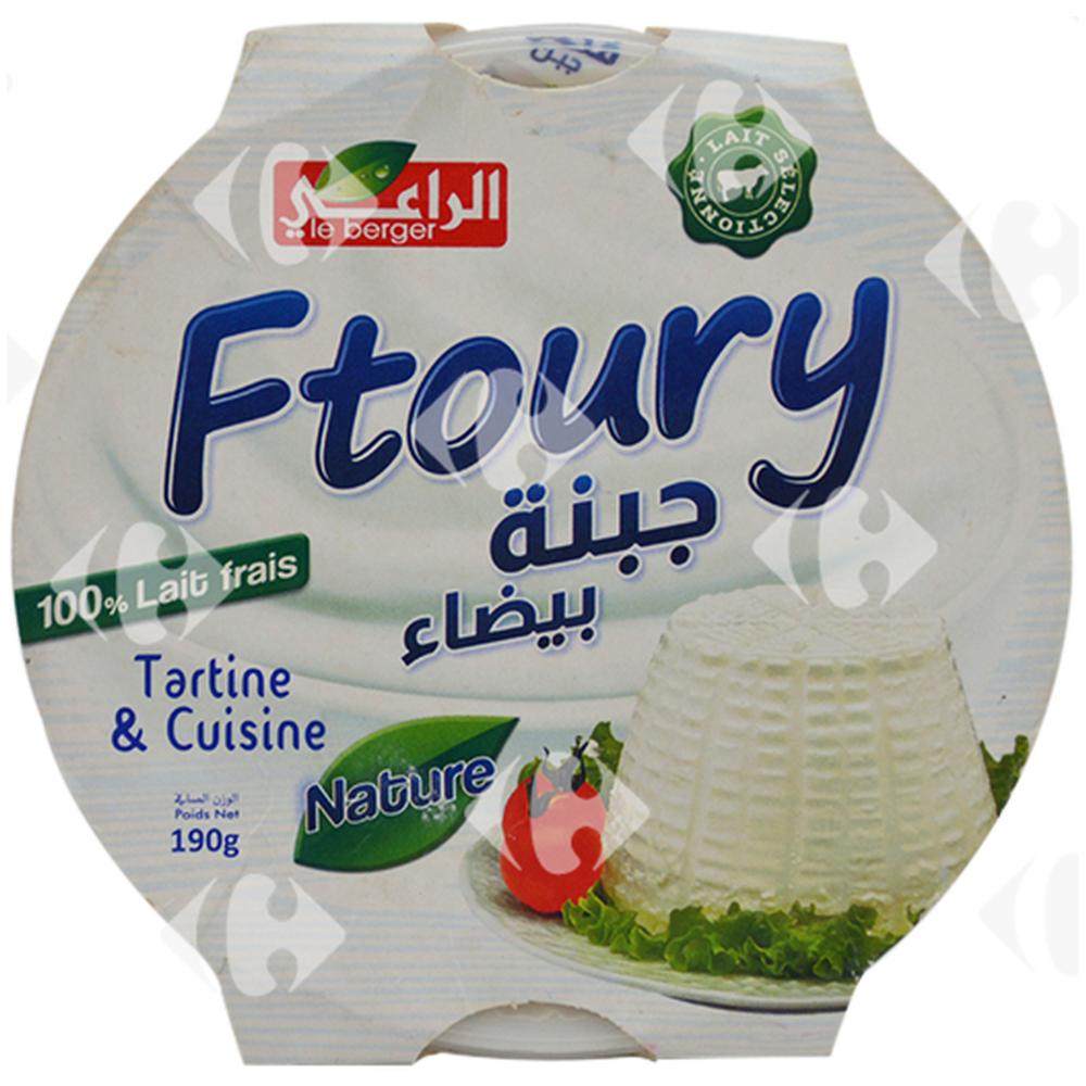 [655943] Fromage frais à tartiner Ftoury Le Berger 190g