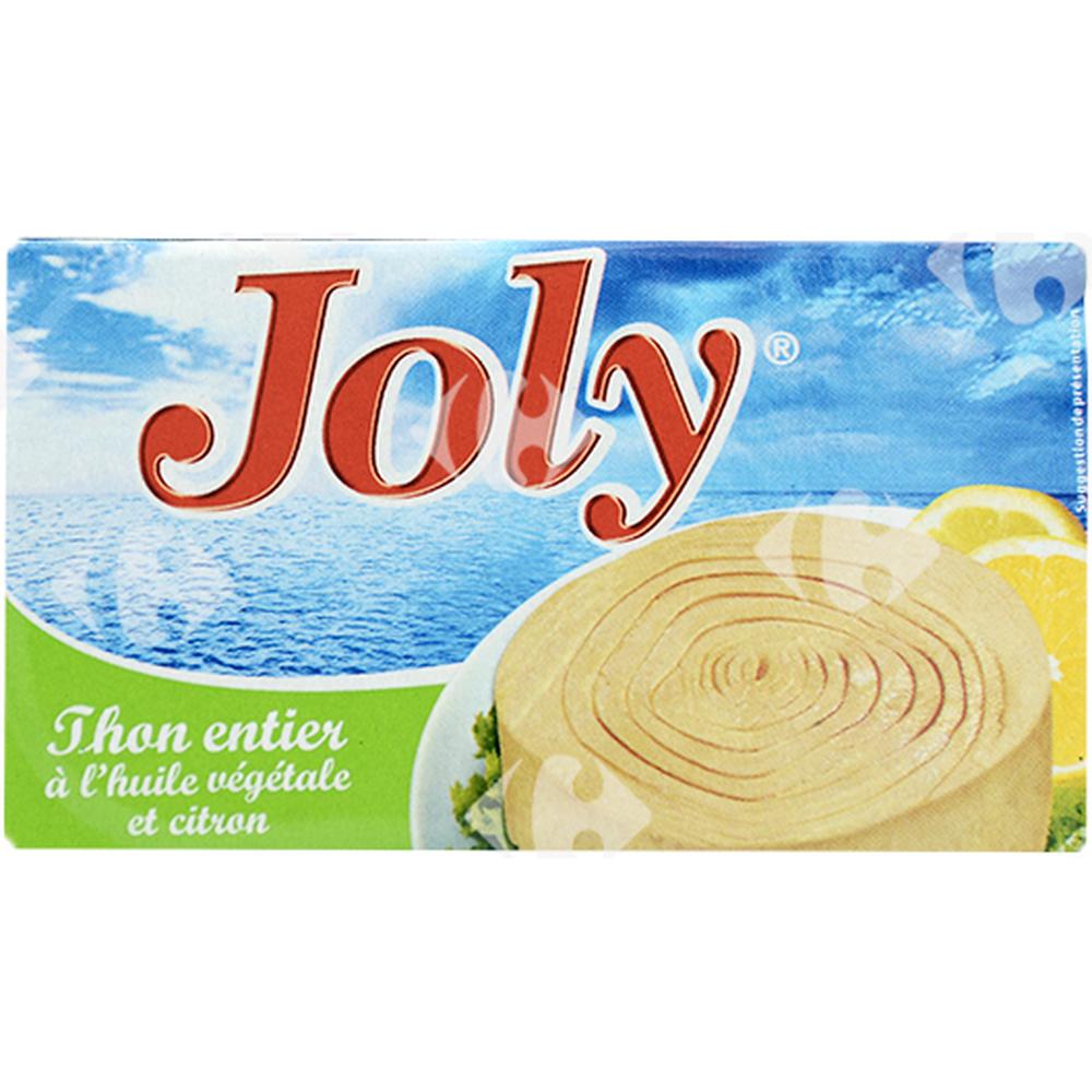 Conserve de Thon à l'Huile Végétale et au Citron Joly 125g.