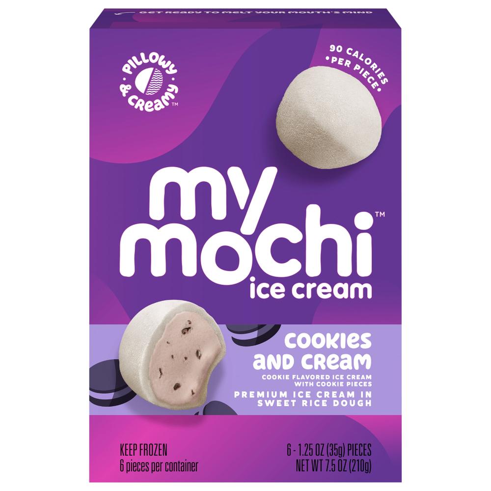 [710014] Mochi Cookies Ice Cream Étuis Mochiwa 6x35g