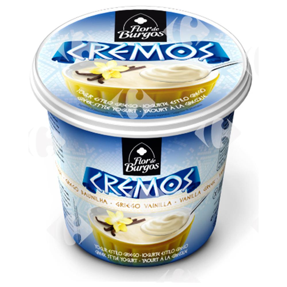[628383] Fromage Frais 0% Vanille Quark Flor de Burgos 450g