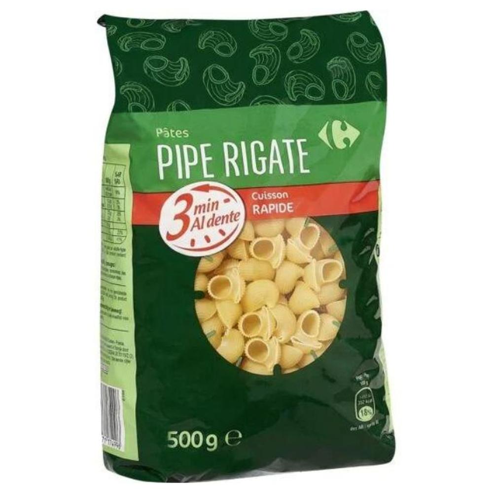 [689598] Pâtes Pipe Rigate Carrefour 500g