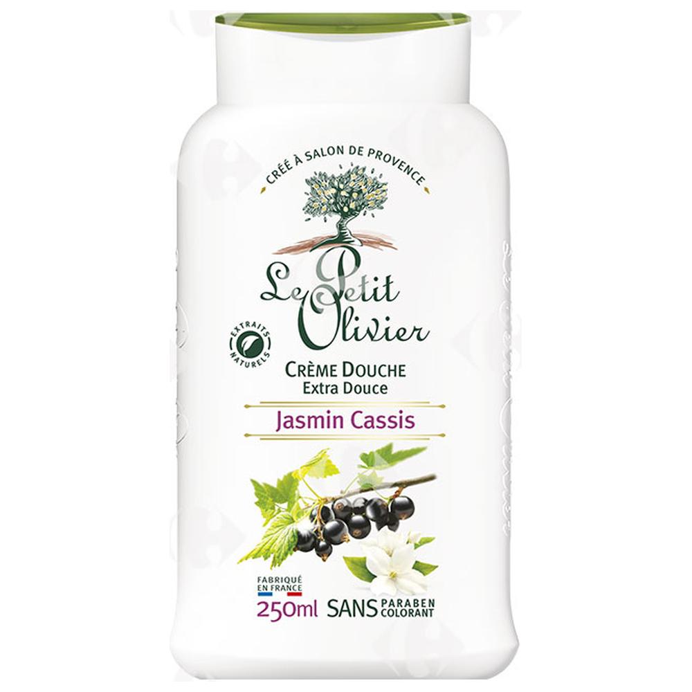 Crème Douche Jasmin Cassis Le Petit Olivier 250ml