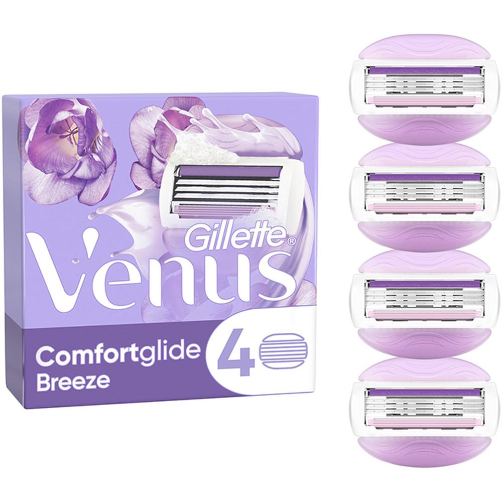 [664793] Recharges de lames de rasoir Comfort Glide Breeze Venus 4 unités