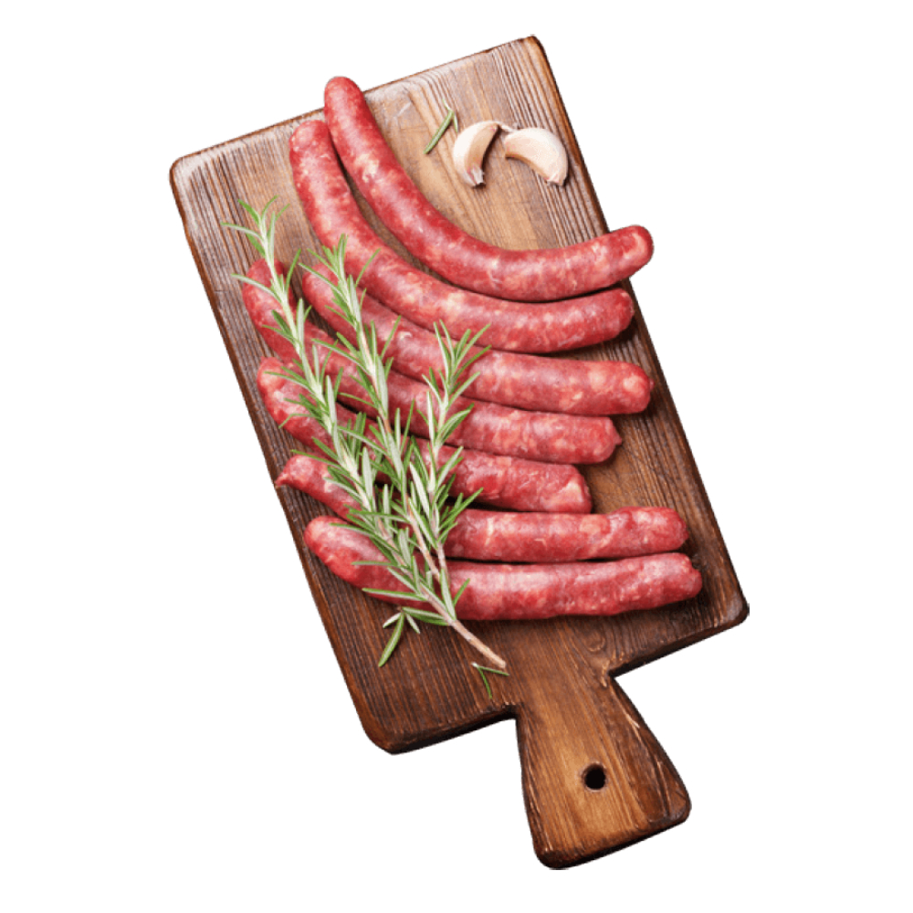 Saucisse Nature de Bœuf en Barquette 500g