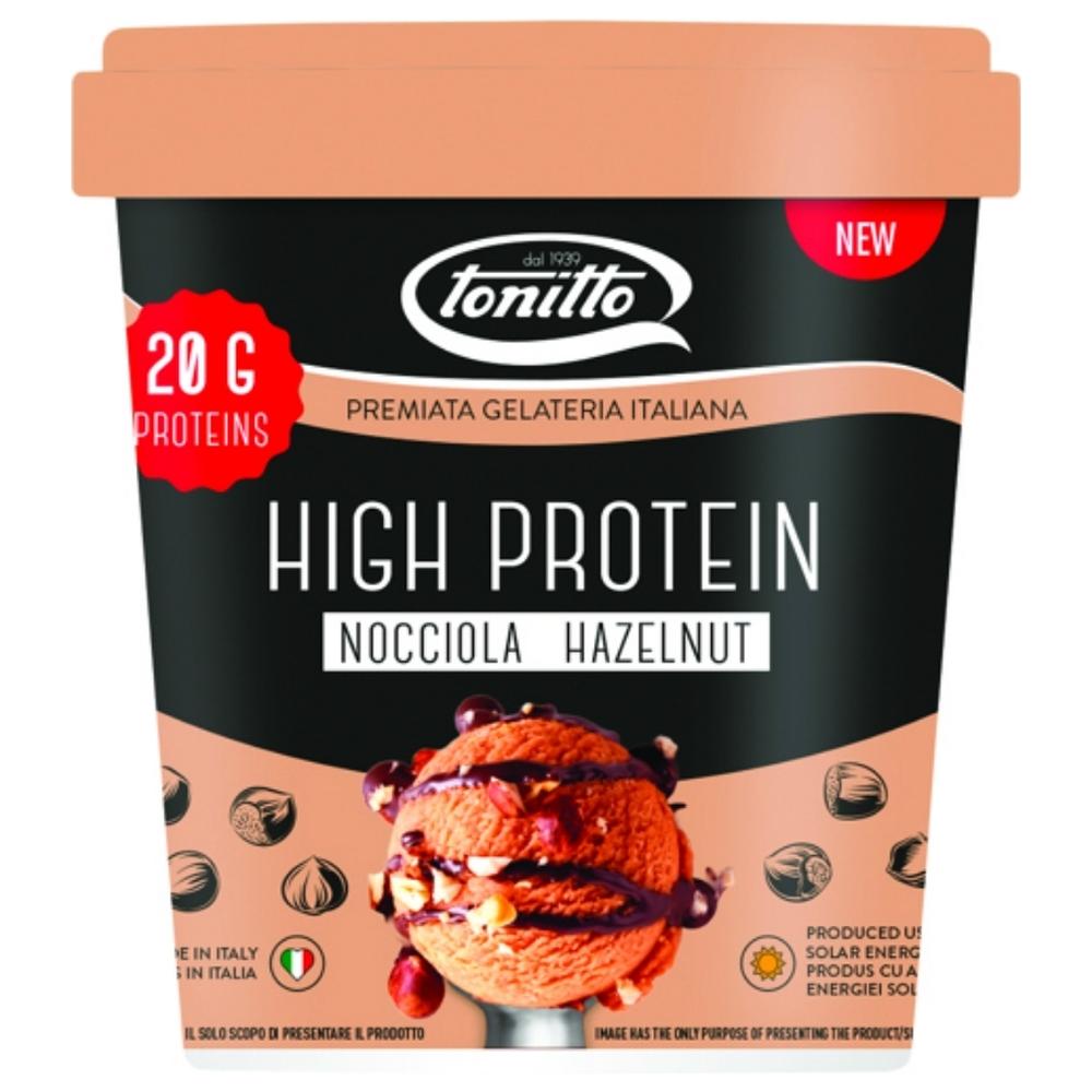 Pot Glace Protéine Noisettes Tonitto 470ml