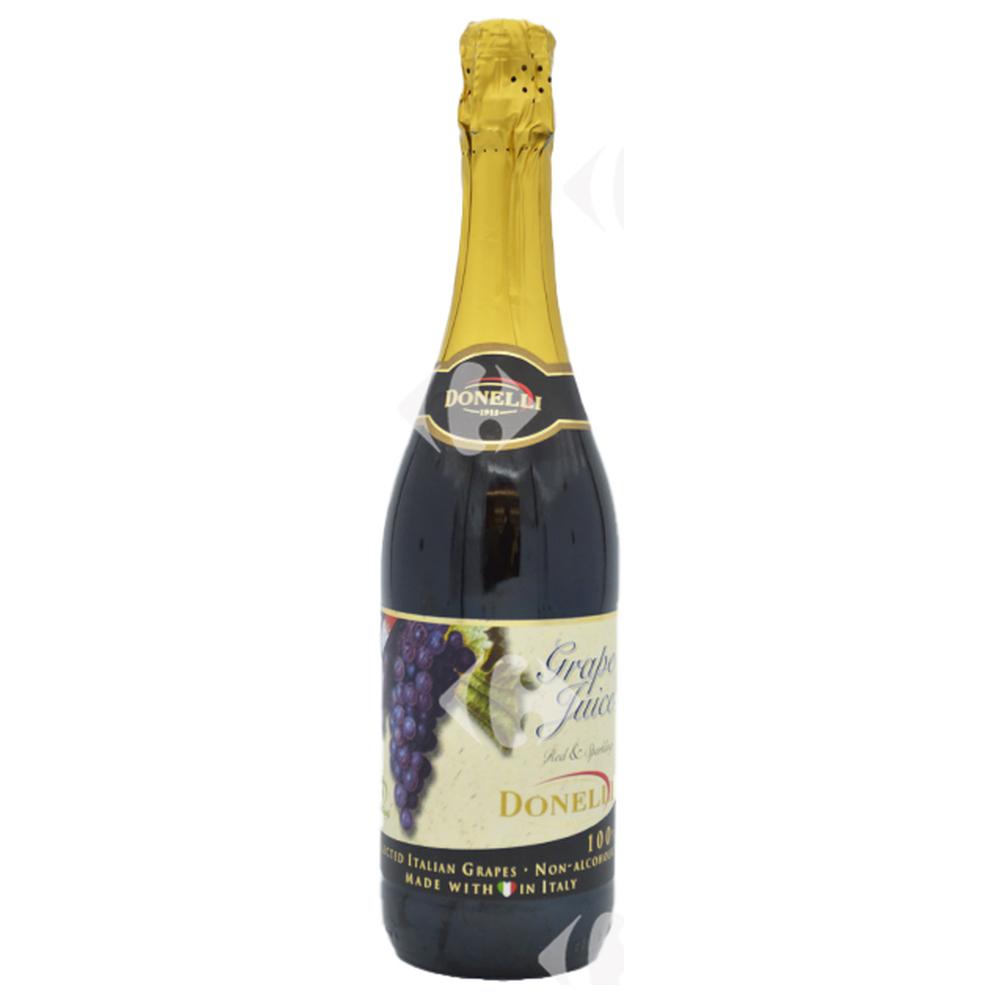 Vin Rouge Mousseux Sans Alcool Raisin Donneli 75cl