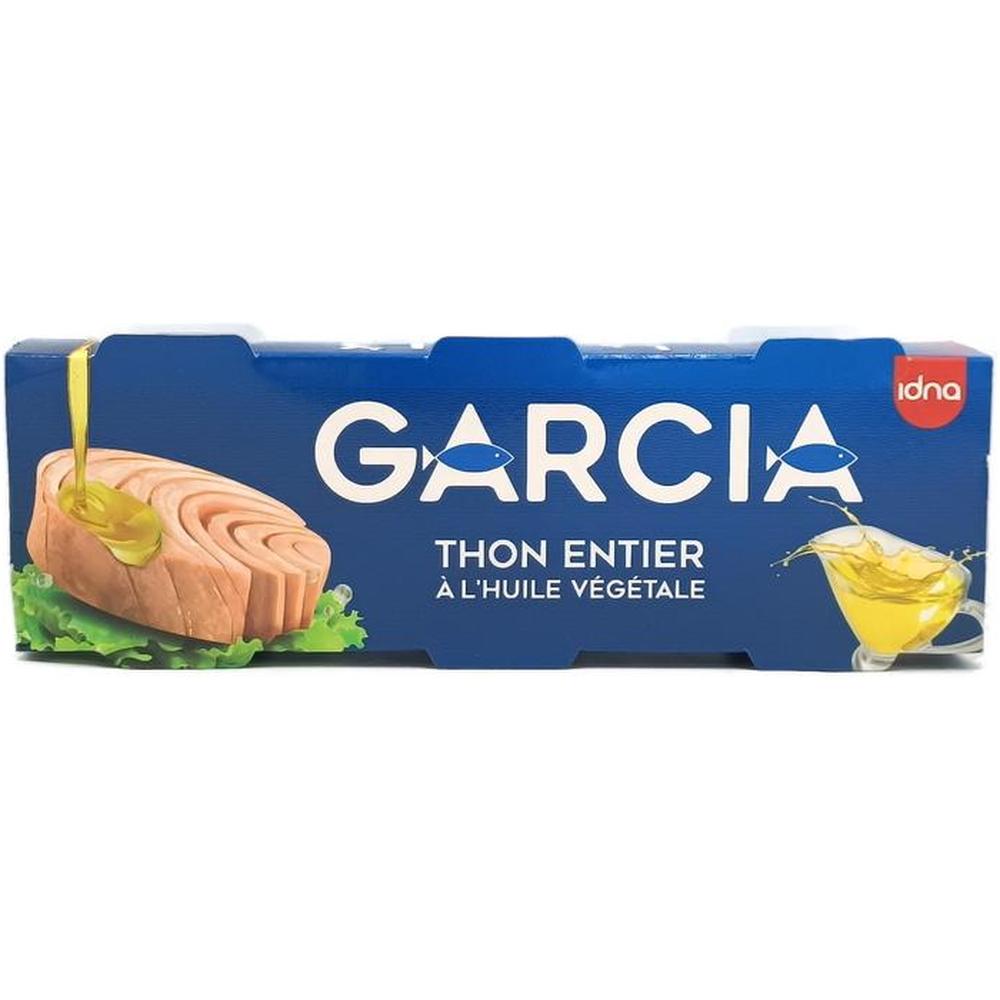 [714419] Tripack Thon Entier à L'huile Végétale Garcia 3x80g