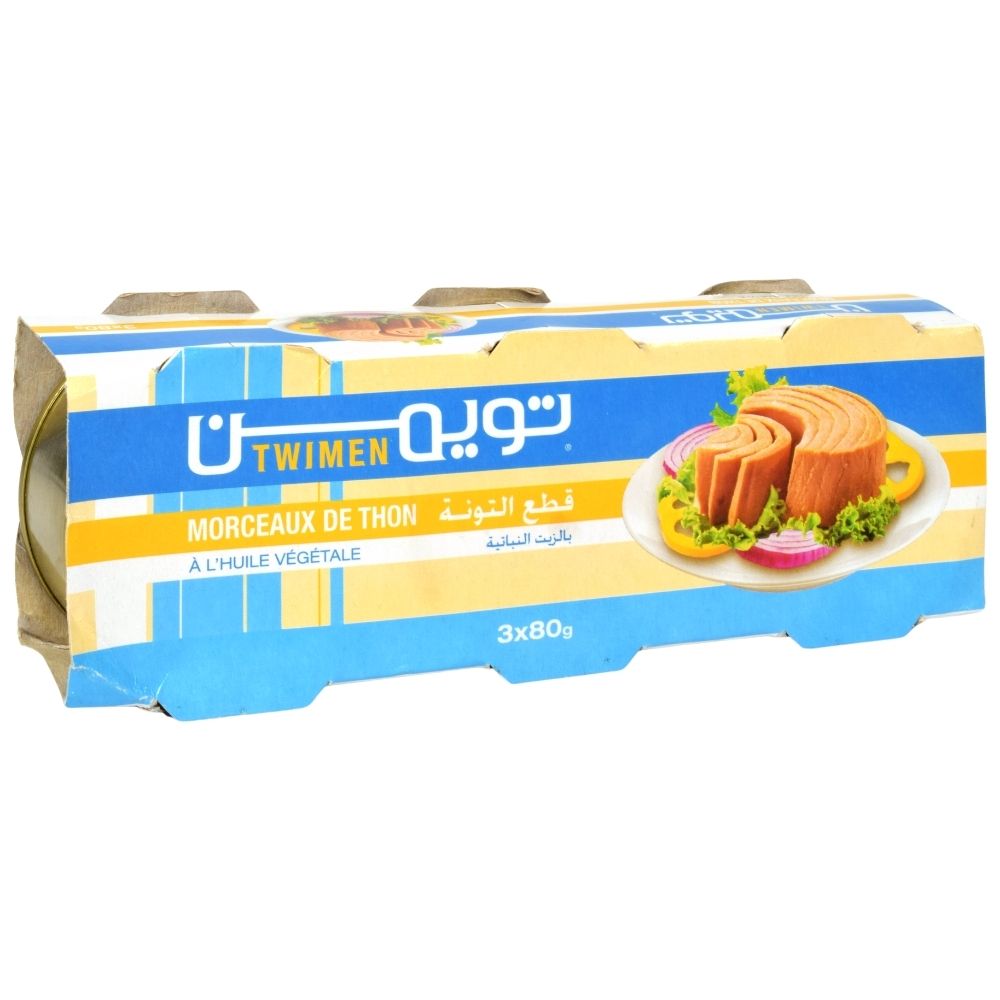 [714306] Thon Tripack à L'huile Végétale Twimen 3x80g
