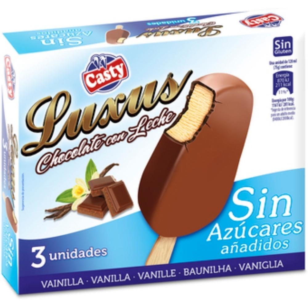 Pack Glace Sans Sucre Casty 3 unités 120ml