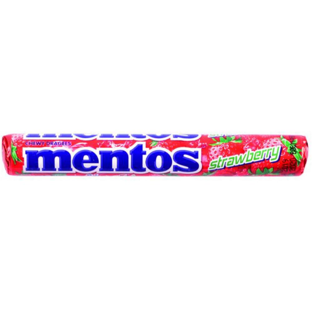 Bonbons Fraise Mentos 38g