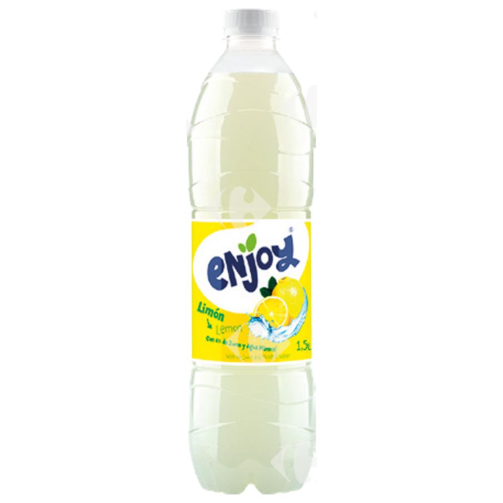 [708642] Boisson au Jus de Citron à Base d'Eau Minérale Enjoy 1,5L