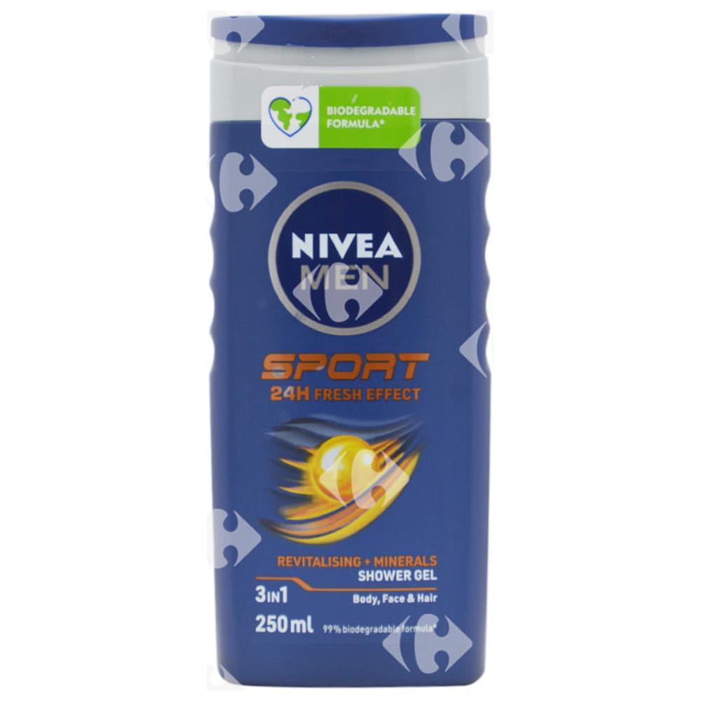 [74990] Gel douche 3en1 Sport Nivea Men 250ml
