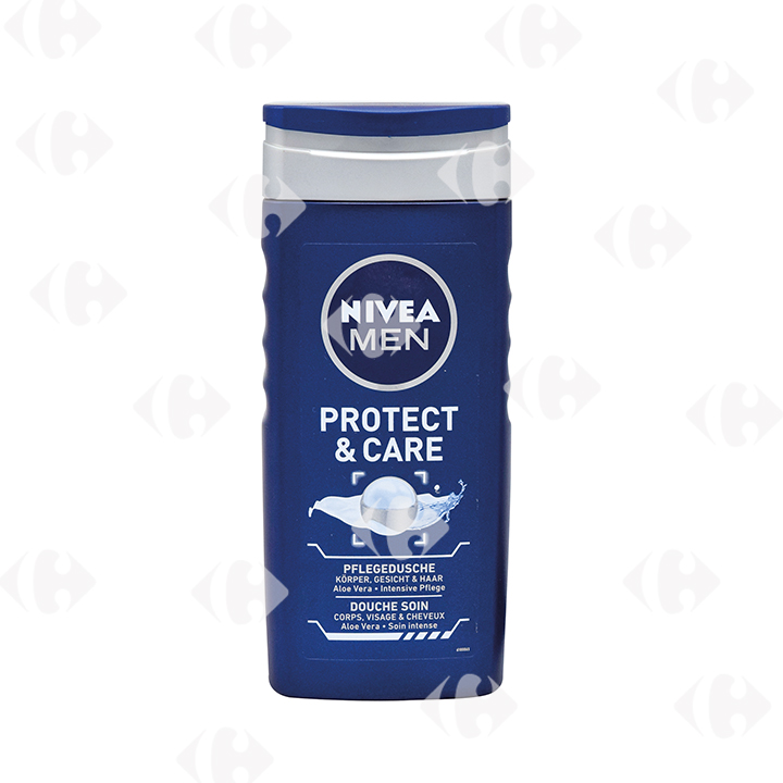 Gel douche 3en1 Protect & Care Nivea Men 250ml