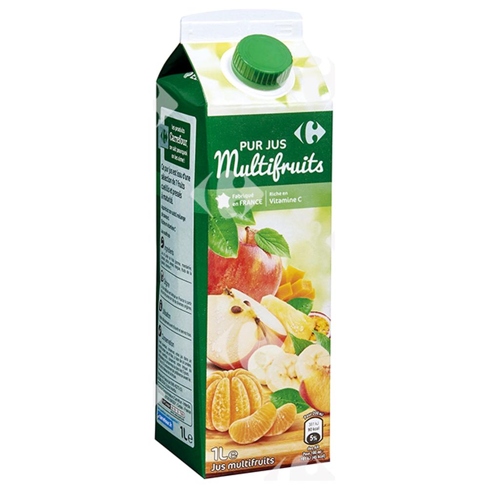 Pur Jus Multifruits Carrefour 1L