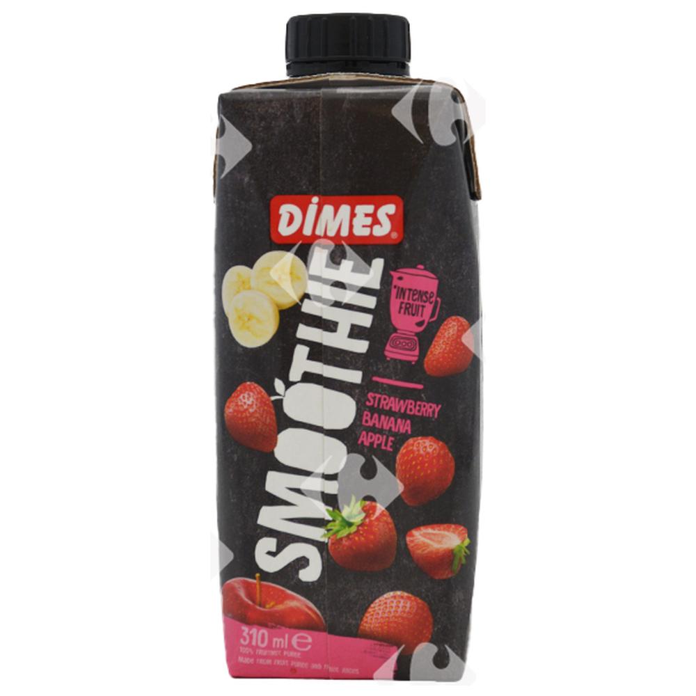 Smoothie de Fraise-Banane-Pomme Dimes 310ml