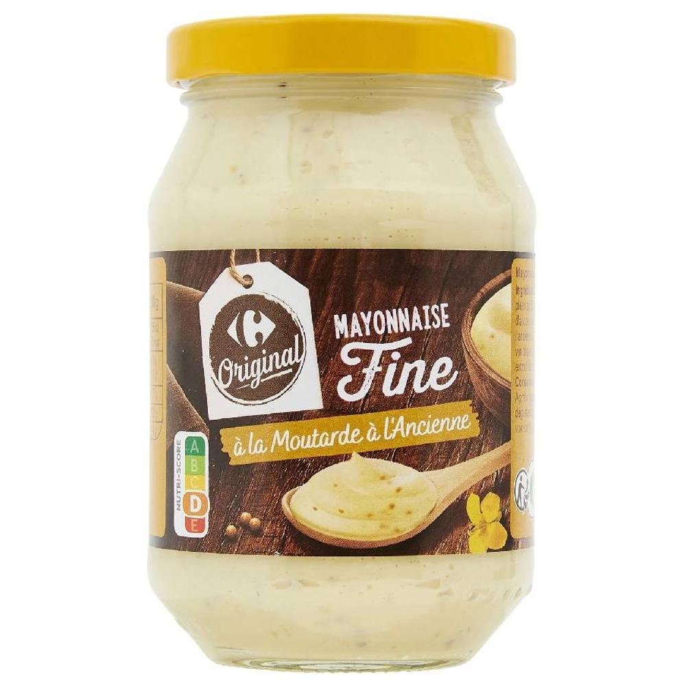 Mayonnaise à la Moutarde Ancienne Carrefour 235g.