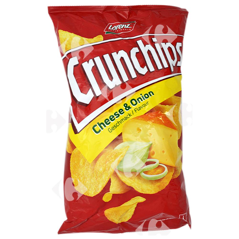 Chips au Fromage et aux Oignons Crunchips 100g