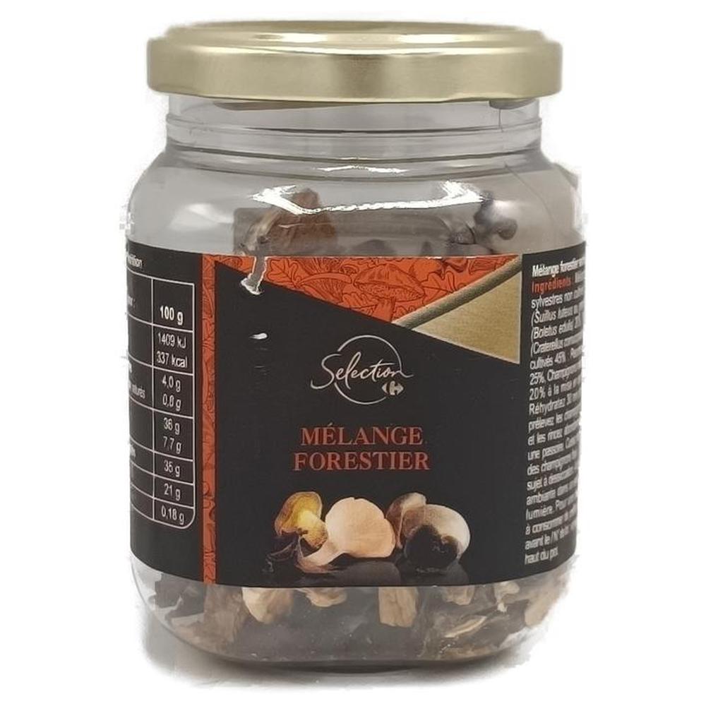[662429] Mélange Champignons Séchés Carrefour Sélection 25g.