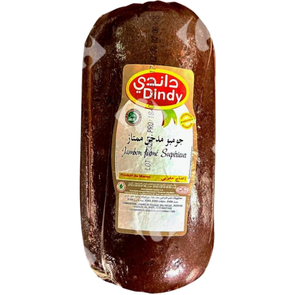 Jambon de Dinde Fumé Supérieur -Charcuterie- Dindy 100g