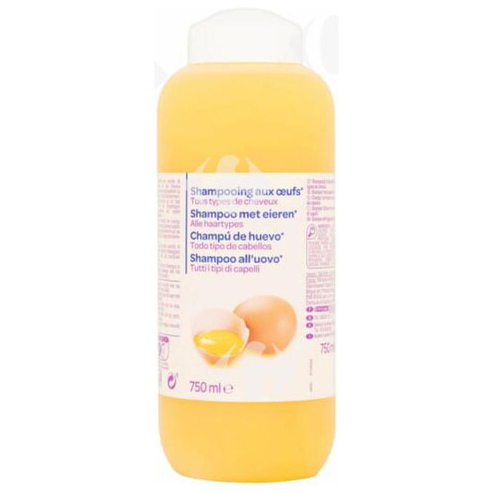 [625757] Shampooing aux Oeufs Carrefour Blanc 750ml