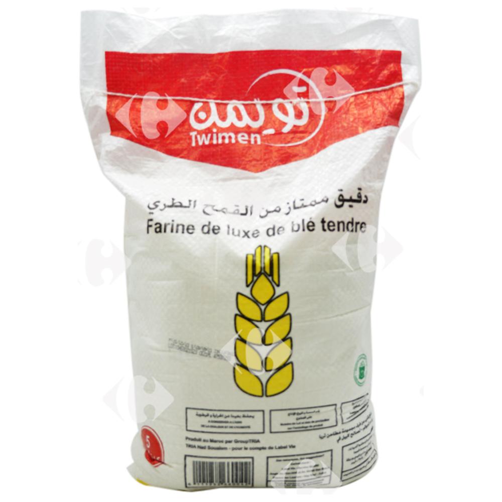 [281458] Farine Luxe de Blé Tendre Twimen 5kg.