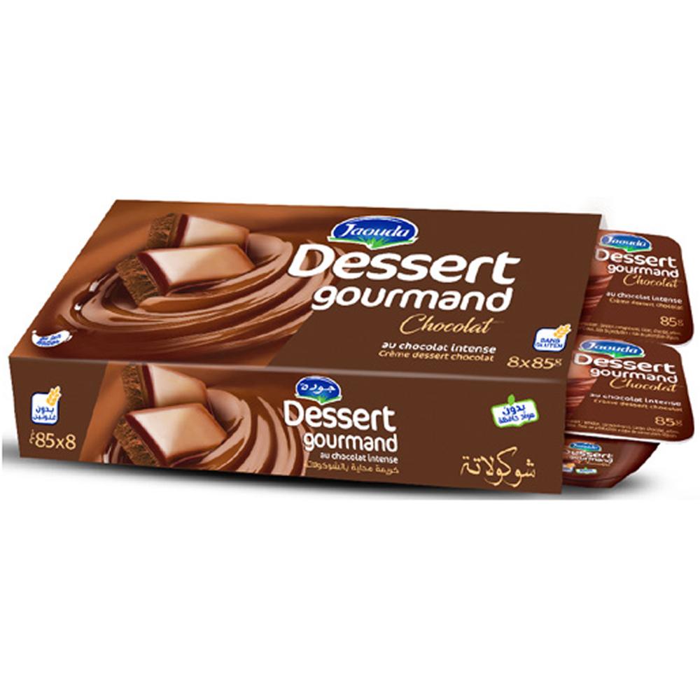 [211260] Pack Crème Dessert Gourmand Chocolat Jaouda 8 unités 90g