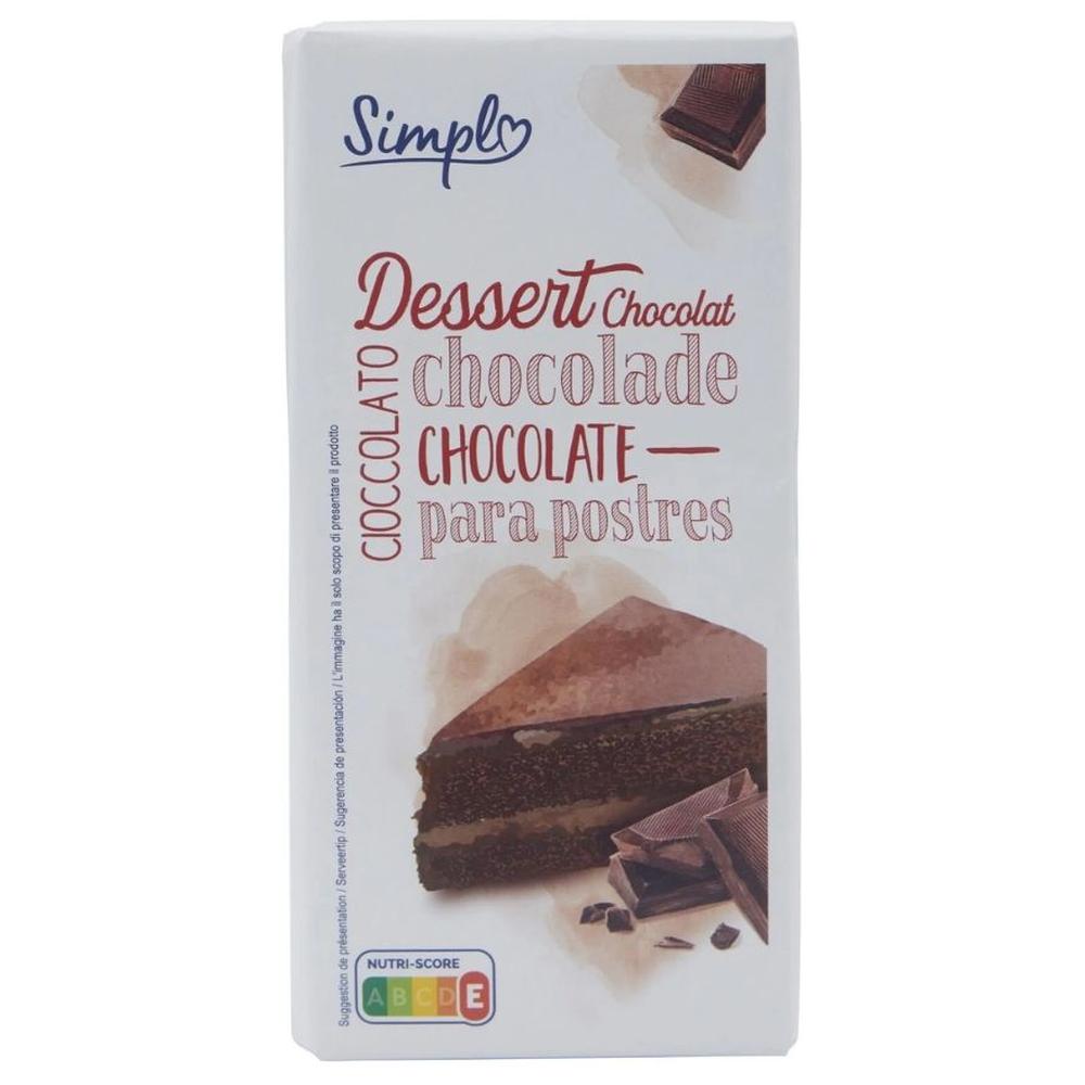 [626931] Tablette de Chocolat Dessert Simpl 200g