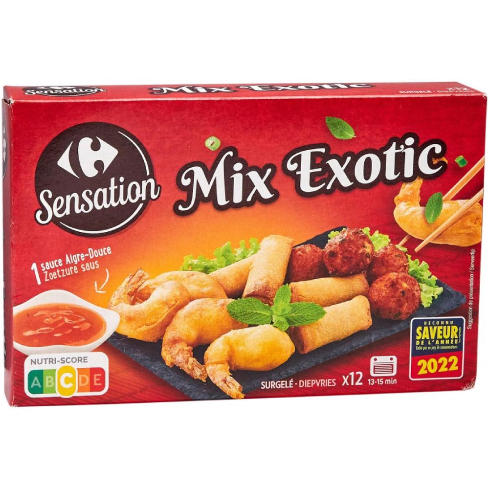 Assortiment Exotique Carrefour Exotique 200g 2 pièces