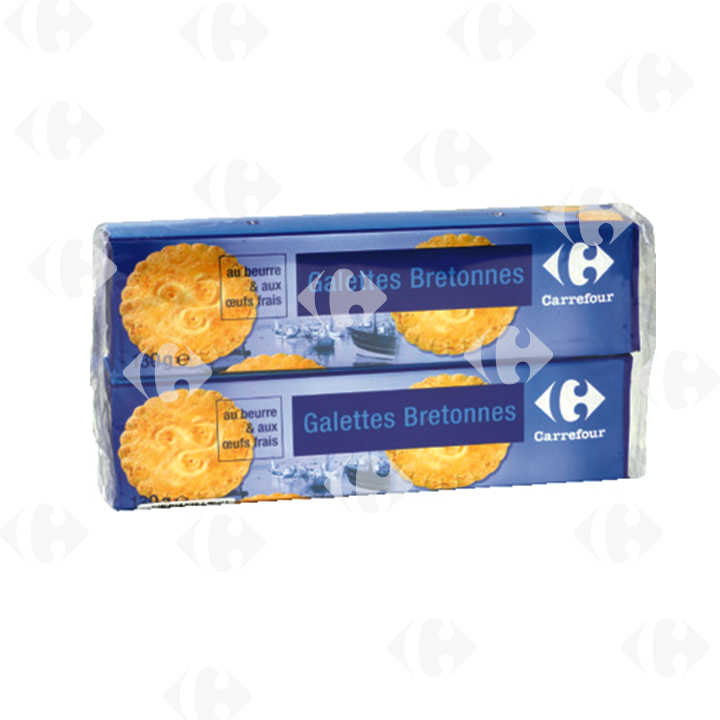 [626878] Galettes Bretonnes Carrefour 2x125g