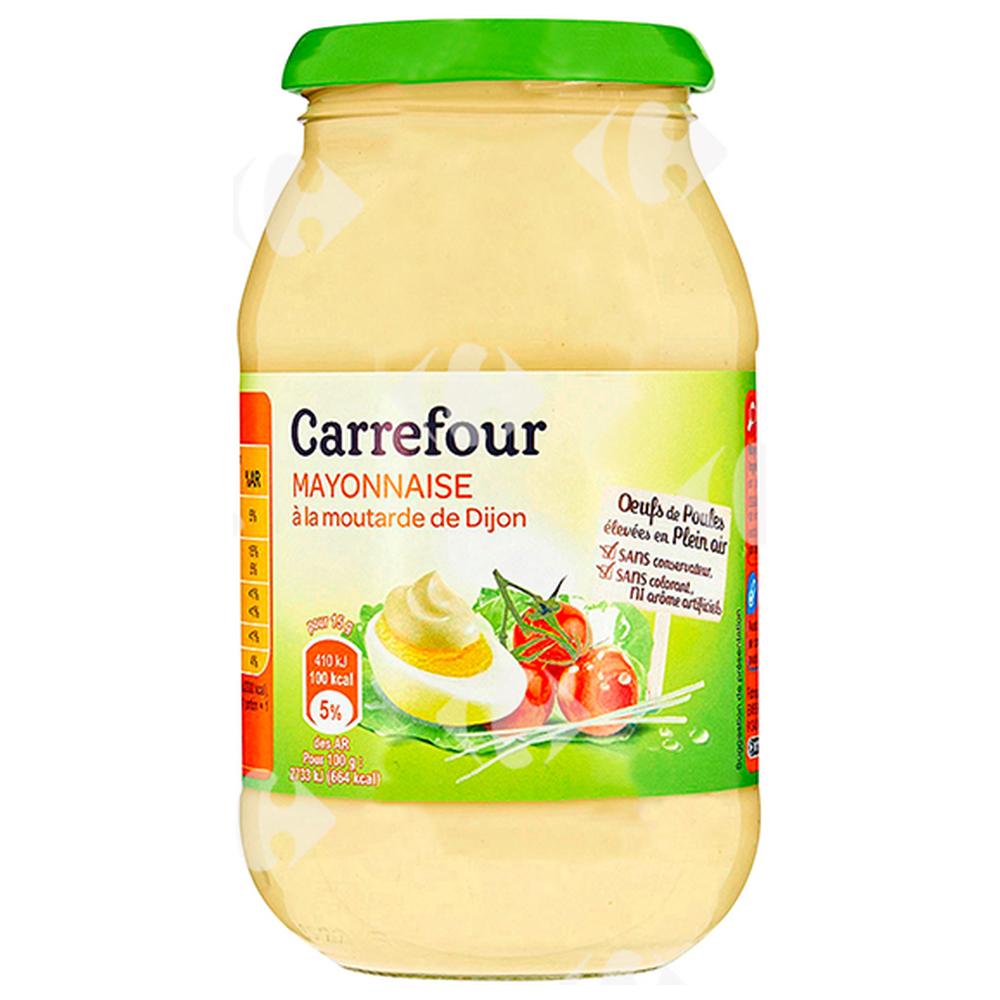[644129] Mayonnaise à la Moutarde de Dijon Carrefour 470g