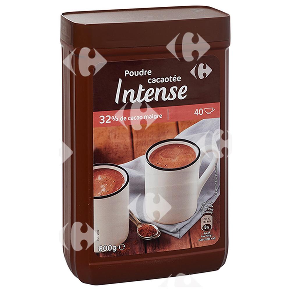 [613446] Chocolat en Poudre Intense Cacao 32% Carrefour 800g