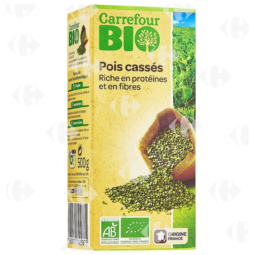 Pois Cassés Bio Carrefour Bio 500g