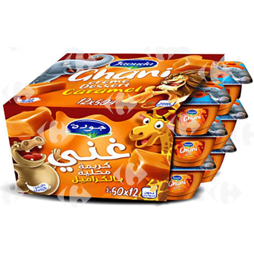 [671611] Pack Crème Dessert Caramel Ghani 12x50g