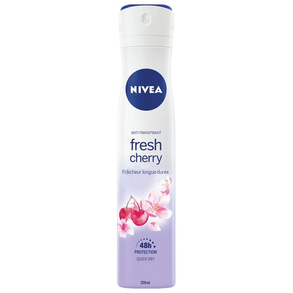 [648526] Déodorant Femme Fresh Cherry Spray Nivea 200ml